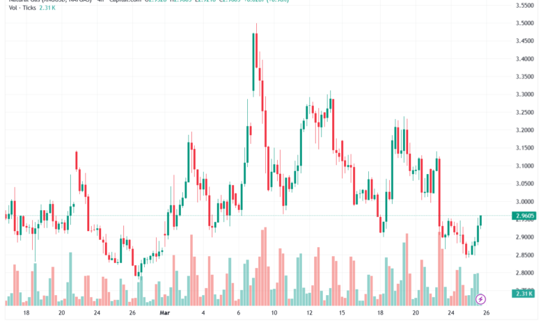 تحليل الغاز الطبيعي NATURAL GAS 26-03-2026