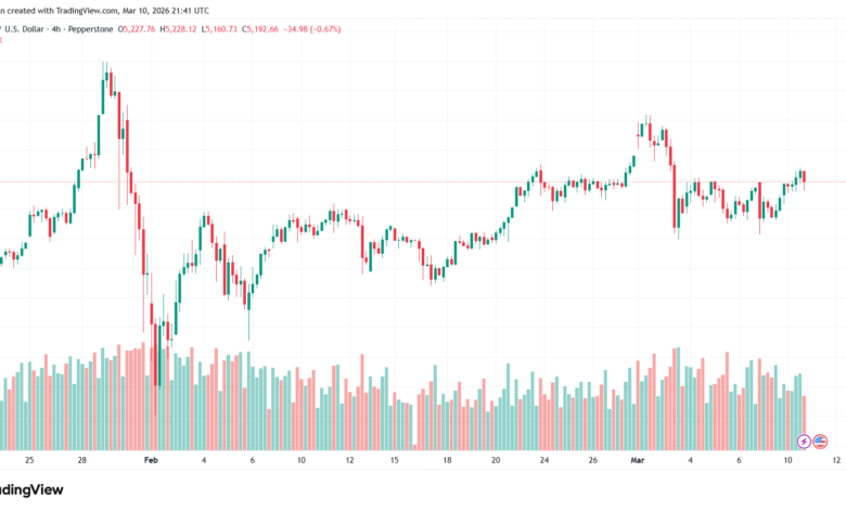 تحليل الذهب-XAUUSD-11-03-2026