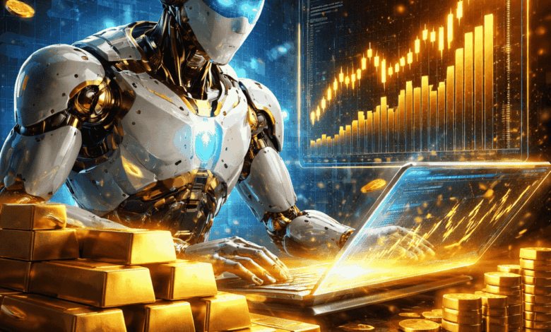 نظام ذكاء اصطناعي لتداول الذهب