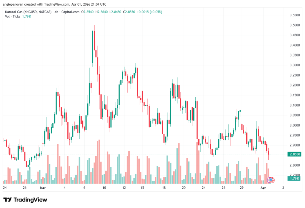 تحليل الغاز الطبيعي NATURAL GAS 02-04-2026
